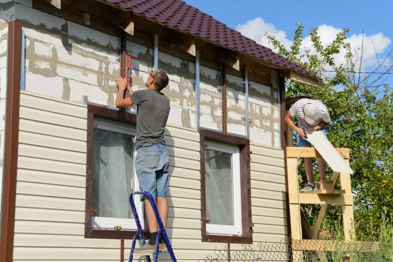 Installing Vinyl Siding on a House